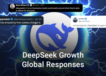 DeepSeek's growth and its global impact on search engine technology."