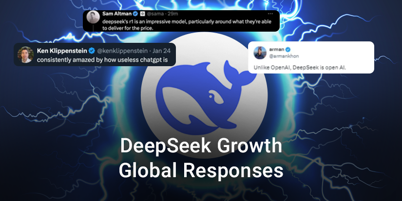 DeepSeek's growth and its global impact on search engine technology."