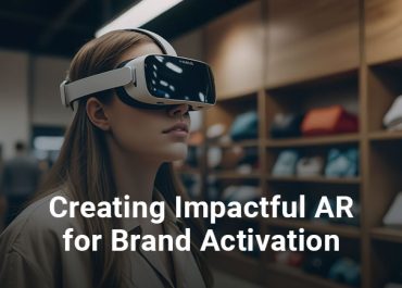 "AR for brand activation: Interactive experiences, virtual try-ons, and games to engage consumers and boost brand impact."